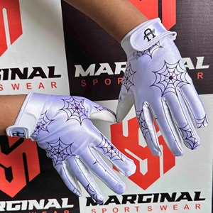 Lightweight Breathable Custom American Football <b>Gloves</b> <b>Moisture</b> Wicking Full Finger Design Anti-slip Adjustable Wrist Strap Hand - Product Image 6