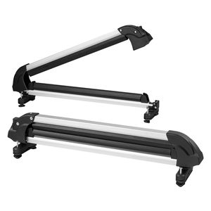Portasci e Snowboard Universale in Alluminio da 31,7 Pollici, Compatibile con la Maggior Parte delle Barre Trasversali Auto, Contiene fino a 6 Paia di Sci e 4 Snowboard - Product Image 3