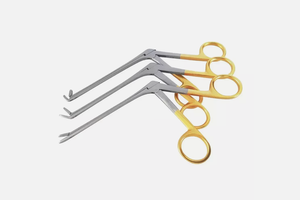 Ensemble de 3 pinces auriculaires manuelles Hartman, instruments chirurgicaux ORL pour la chirurgie de l'oreille, Numisma International, neuf - Product Image 2
