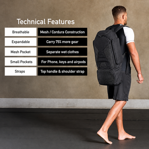 Martial Arts Gym <b>Backpack</b> BJJ Boxing Gear Bag2026 Heavy Duty Waterproof Sports <b>Training</b> Travel Jiu Jitsu Gym Duffel <b>Backpack</b> Bag - Product Image 4