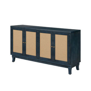 Rattan Accent <b>Living</b> Room Cabinet - Product Image 3