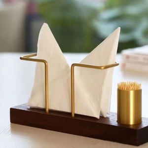 Porta Servilletas de Metal de Lujo, Organizador de Mesa de Cocina Duradero, Soluciones Elegantes para Almacenamiento de Servilletas en Restaurantes, Envío a Todo el Mundo - Product Image 5