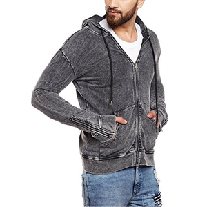 Sudadera con Capucha de Invierno con Lavado Ácido Personalizado, 100% Algodón, Proveedor OEM para Venta al por Menor y al por Mayor - Product Image 2