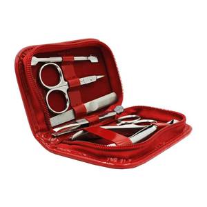 Stainless Steel <b>Nail</b> <b>Kit</b> 5 in 1 Manicure Tools Set with Case Portable Classic Style for Adult - Product Image 4
