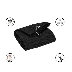 Serviettes de golf personnalisées de haute qualité pour usage sportif, avec logo imprimé, faible MOQ, nouveau design 2026, en tissu léger et doux - Product Image 6