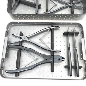 Juego de Instrumentos de Fijación de Placa Ósea Ortopédica, Herramientas Quirúrgicas para Cirugía de Trauma, Acero Inoxidable Reutilizable, Certificado CE, El Mejor - Product Image 5