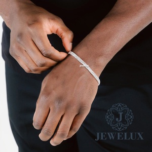 Luxury Modern Elegant Diamond Tennis <b>Bracelet</b> for Women with Brilliant Sparkle Stones at Export Price - Product Image 4