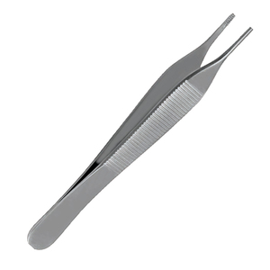 Pinces Adson marron en acier inoxydable, pinces chirurgicales pour tissus, instrument de précision à usage médical - Product Image 2