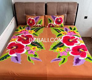 Sábana de Rayón Pintada a Mano Originalmente por Artesanos Balineses - Product Image 2