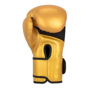 Gants de boxe dorés pour adultes avec sangle de poignet réglable à scratch pour l'entraînement en salle et le sparring - Product Image 3