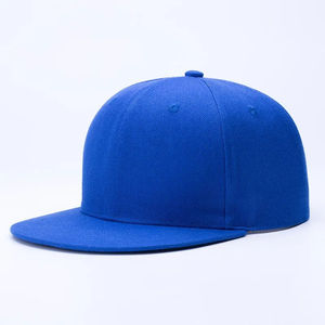Casquette Snapback sans logo avec broderie en relief, style streetwear, visière plate, hip-hop, couvre-chef athlétique, casquettes modernes en gros - Product Image 6