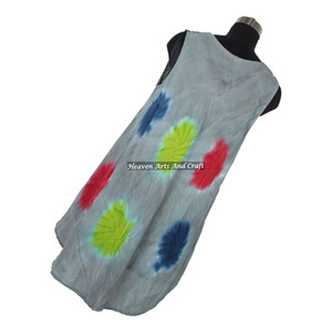 Vestido de Playa Casual de Verano para Mujer con Estampado Tie-Dye a la Moda, Precio al por Mayor - Product Image 6