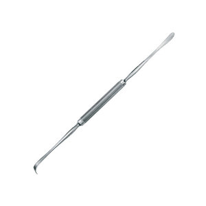 Elevador periostal profesional Obwegeser de 220 mm, instrumento quirúrgico maxilofacial y dental de acero inoxidable de doble punta roma - Product Image 2