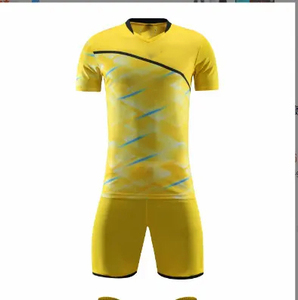 Maillot de football noir géométrique à col en V pour homme, manches courtes, en polyester anti-humidité, imprimé par sublimation, coupe athlétique adulte 2027 - Product Image 6