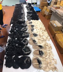 Perruques Lace Frontal Swiss hd transparentes 13x6, fournisseur de cheveux 100% humains, prix de gros - Product Image 6