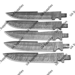 Couteaux tactiques vierges à lame fixe en acier Damas de haute qualité, faits à la main, pleine longueur de lame, pour le camping, la chasse et la survie, support OEM ODM - Product Image 6