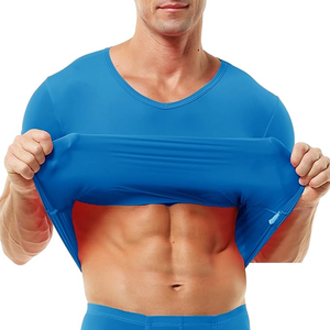 Casual Wear <b>Man</b> Undershirt Top Trend Anti Wrinkle Breathable Premium Quality Cheap Price <b>Man</b> Undershirt with Custom Logo/Colors - Product Image 6