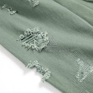 แจ็คเก็ตยีนส์ผู้ชายแบบคอปกพับได้ สีและขนาดตามสั่ง ไซส์พลัส ระบายอากาศได้ดี น้ำหนักเบา เหมาะสำหรับใช้งานกลางแจ้งในฤดูหนาว - Product Image 5