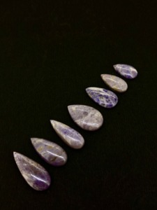 Piedra Preciosa Natural de Jade Lavanda con Corte de Pera, Calidad AA, Piedras Sueltas para Joyería, Venta al por Mayor, Tamaños Variados Disponibles - Product Image 4