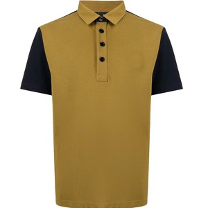 Polo personnalisé avec impression de logo, en coton respirant, coupe ajustée, uniforme de club sportif personnalisé, polo de golf pour homme, t-shirt polo - Product Image 1