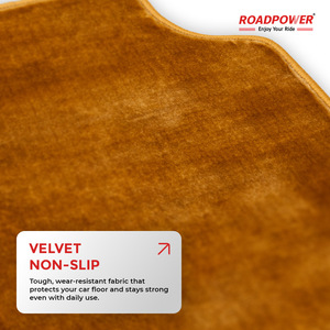 Alfombrillas Universales para Auto ROADPOWER (RP-MAT-130), Color Negro Premium, Resistentes, Impermeables y Fáciles de Limpiar - Product Image 3