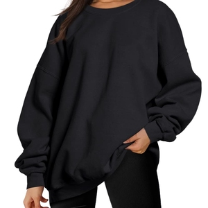 Sweat-shirt pour femmes, sweat-shirts en molleton de coton de haute qualité pour femmes, logo personnalisé, sweat-shirts et pulls pour femmes - Product Image 1