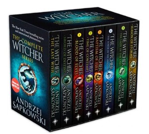 The Witcher: Colección Completa de 8 Libros en Caja de Andrzej Sapkowski, Edición en Rústica, Serie de Ficción de Fantasía en Inglés - Product Image 1