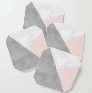 Sous-verre rond en marbre vert écologique de luxe, nouveau design, style antique, 1 pièce avec incrustation en laiton, épaisseur 8 mm, diamètre 100 mm, vente en gros - Product Image 2