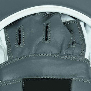 RTS Palettes de frappe incurvées en cuir de haute qualité, personnalisables, pour entraînement professionnel de kickboxing et de boxe, OEM AS-FP-11 - Product Image 5