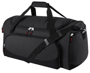 Gym <b>Bag</b> for <b>Men</b> 55L Black Durable Tote <b>Bag</b> with <b>Shoulder</b> Strap Large Duffle <b>Bag</b> for Travel Workout Fitness and Sport - Product Image 1