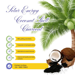 Carbón de Coco Ecológico de Cáscara – Larga Duración, Bajo Contenido de Ceniza, Combustible Sostenible para Barbacoa y Shisha - Product Image 3