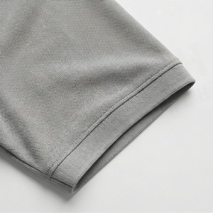Polo à manches courtes pour homme, couleur unie, 100% coton piqué, respirant, style décontracté, coupe classique - Product Image 6
