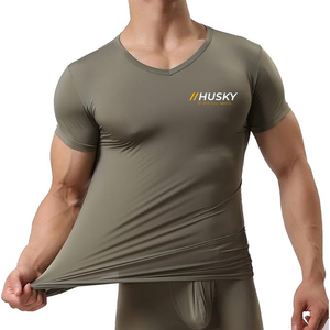 T-shirt de sport pour homme, respirant, à séchage rapide, anti-transpiration, pour la course à pied, le basketball, motif écologique - Product Image 5