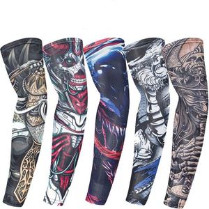 Manguitos de brazo con diseño de tatuaje personalizado, estampado digital, efecto adelgazante, para hombre, ¡los más vendidos! - Product Image 1
