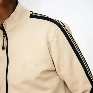 Chándal Deportivo de Forro Polar de Poliéster Transpirable de Manga Larga Unisex Informal de Invierno 380 con Doble Raya y Logotipo Personalizado de Alta Calidad al por Mayor 2026 - Product Image 6