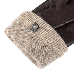 OEM High Quality Comfortable Plain Leather Dressing <b>Gloves</b> Windproof New Winter <b>Touch</b> <b>Screen</b> Compatible Casual Daily Use Outdoor - Product Image 4