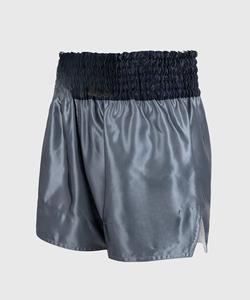 Shorts de Muay Thai ligeros, transpirables, de tela satinada, diseño personalizado, shorts de entrenamiento para gimnasio, cintura elástica, ropa deportiva para hombres y mujeres - Product Image 6