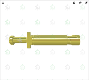 Taiwan Brand New for MITSUBISHI S6U2-PTK <b>Marine</b> Diesel Engine Fuel <b>Pump</b> Stamping C164 Plunger Barrel Assembly - Product Image 4
