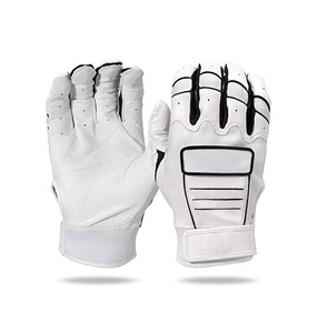 Gants de baseball en cuir imprimés sur mesure, compatibles écran tactile, imperméables, protection UV, sangle de poignet réglable, haute performance, OEM - Product Image 4