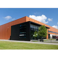 Structure en acier préfabriquée QCF220 pour entrepôt, conception personnalisée avec plan de construction sur mesure