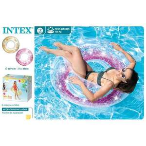 Bouées de natation GLITTER TRANSPARENT WHEEL +9A-D107 CM - Product Image 3