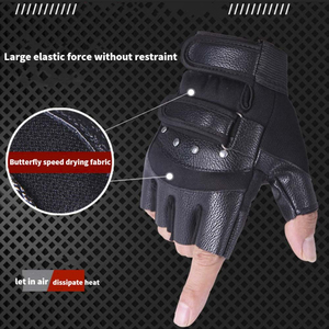 Gants de conduite en cuir perforé marron avec fermeture à pression réglable au poignet, design respirant unisexe pour la course automobile et l'usage en extérieur - Product Image 6