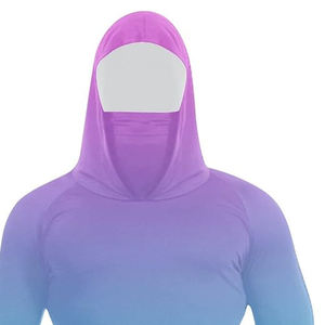 Camisa de Pesca con Capucha de Manga Larga para Hombre, Color Degradado, Protección UV UPF 50, Transpirable, Secado Rápido, Poliéster, Totalmente Personalizable - Product Image 4