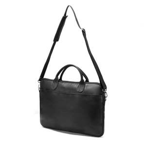 Premium Water Resistant Leather Laptop Sleeve <b>Bag</b> with Soft Padded Protection Zipper Closure Bulk Order - Product Image 5