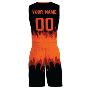 Uniformes de Baloncesto Personalizados al por Mayor, Transpirables, Estampados, Nuevo Diseño, Último Precio, Alta Calidad, Reversibles - Product Image 3