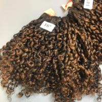 Pixel Curl Piano Color 14 pulgadas y 16 pulgadas SDD 100% Cabello humano vietnamita