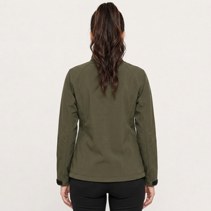 Chaquetas softshell modernas para mujer, con forro térmico de lana, de alto rendimiento, para entrenamiento en invierno, viajes y uso diario. - Product Image 6