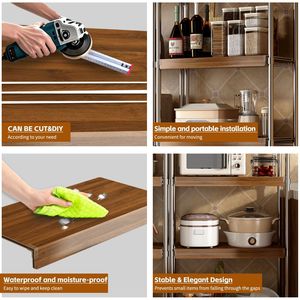 Set di 5 Rivestimenti Rimovibili in PVC Espanso da 24 Pollici per Ripiani di Armadi e Dispense - Product Image 4