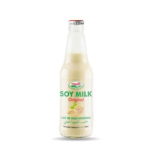 Original Soy Beans Milk Drink Private Label Beverage OEM 300ml Packaged Box Glass <b>Bottle</b> for Wholesale Programs - Product Image 2