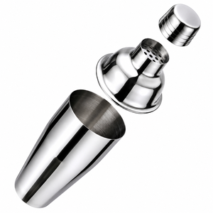 Professional Stainless Steel Bar <b>Shaker</b> <b>Bottle</b> | 750ml Dishwasher Safe Cocktail Mixer Bar Accessories 2-Piece Set for Hotels - Product Image 4
